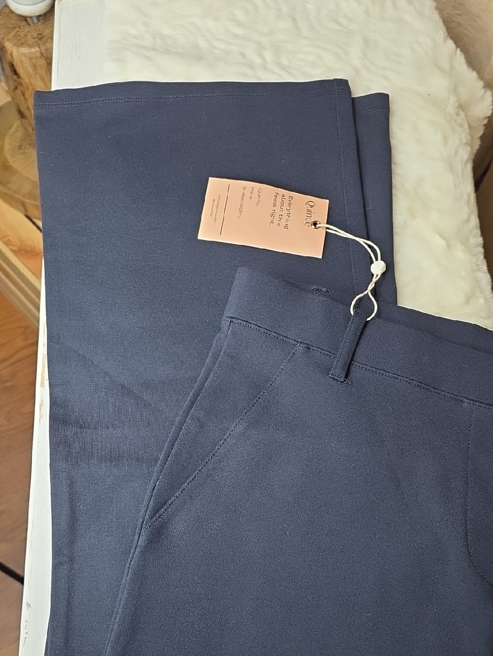 RESERVED: Hopeyoulikethat: Quince Bundle Of 3 Pants - Picture 4 of 8